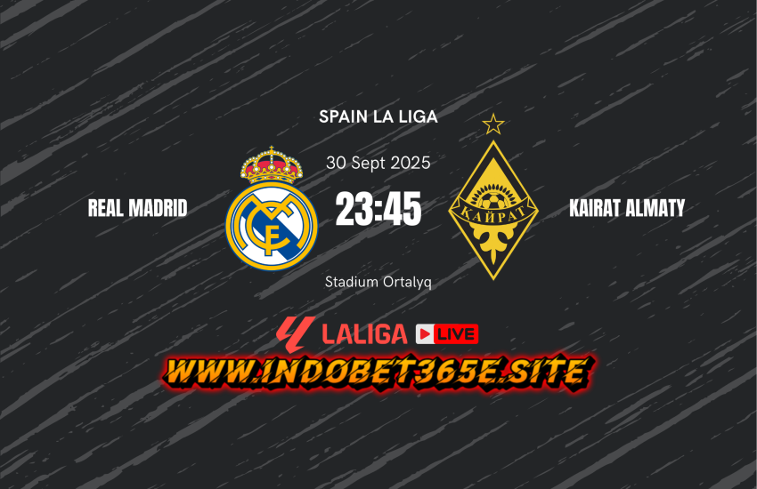 Pertandingan Real Madrid vs Kairat Almaty 30 September 2025 di Ortalyq stadıon